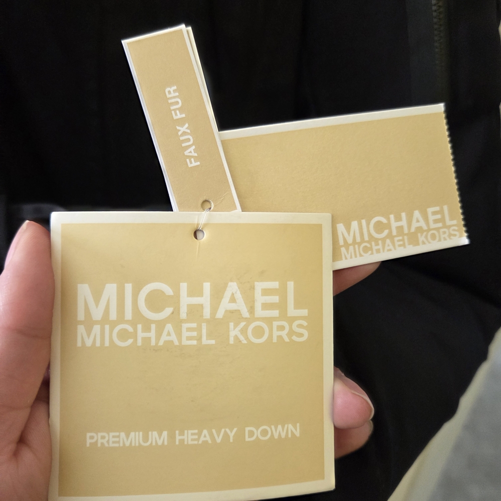 Michael Kors Black Puffer Jacket - Picture 5 of 7